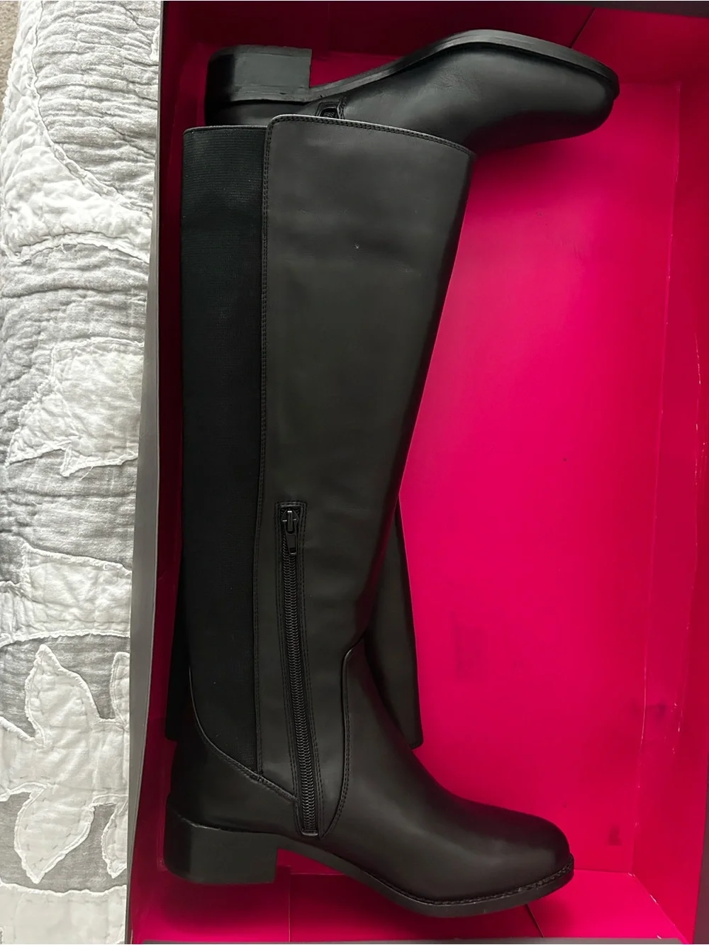 Vince Camuto Black Over-the-Knee Boots
